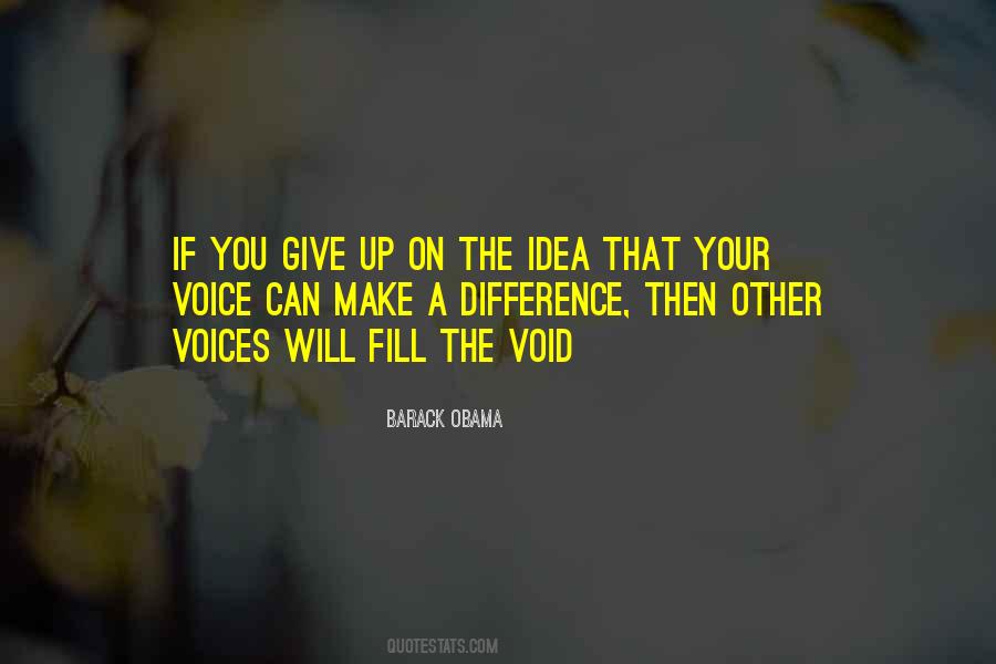 You Make A Difference Quotes #313872