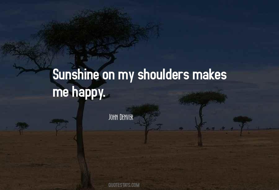 My Shoulders Quotes #1015141