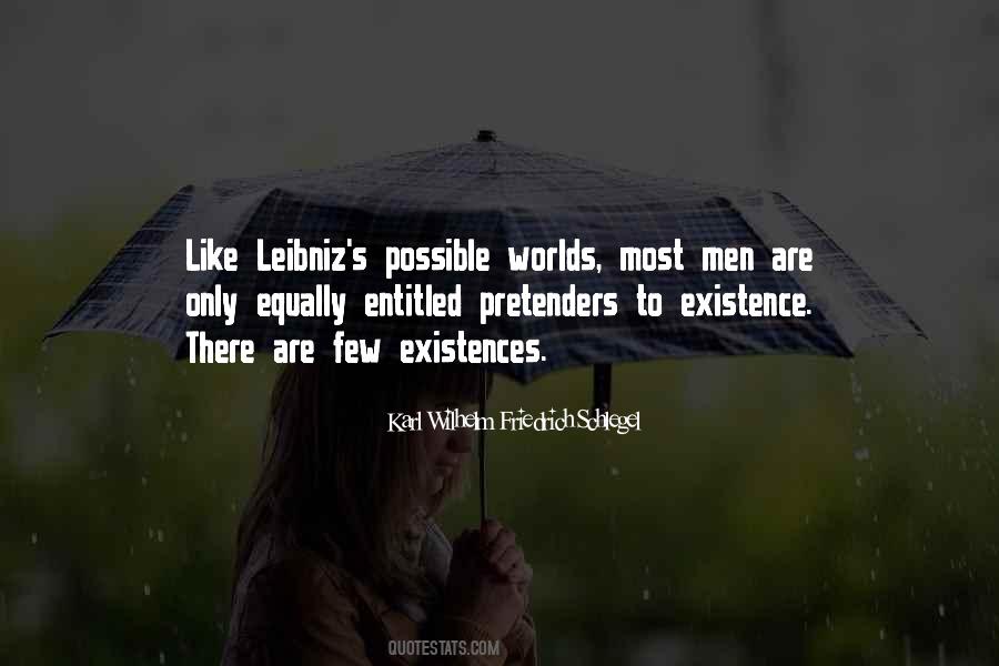 Quotes About Leibniz #1187047