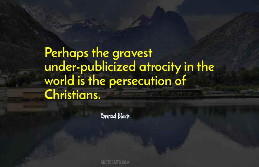 Quotes About Persecution Of Christians #1740466