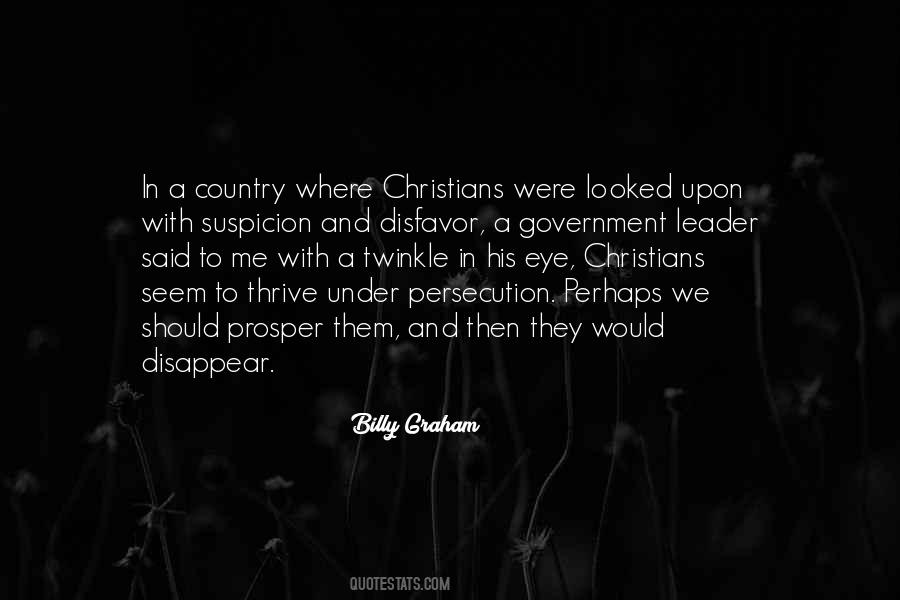 Quotes About Persecution Of Christians #715213