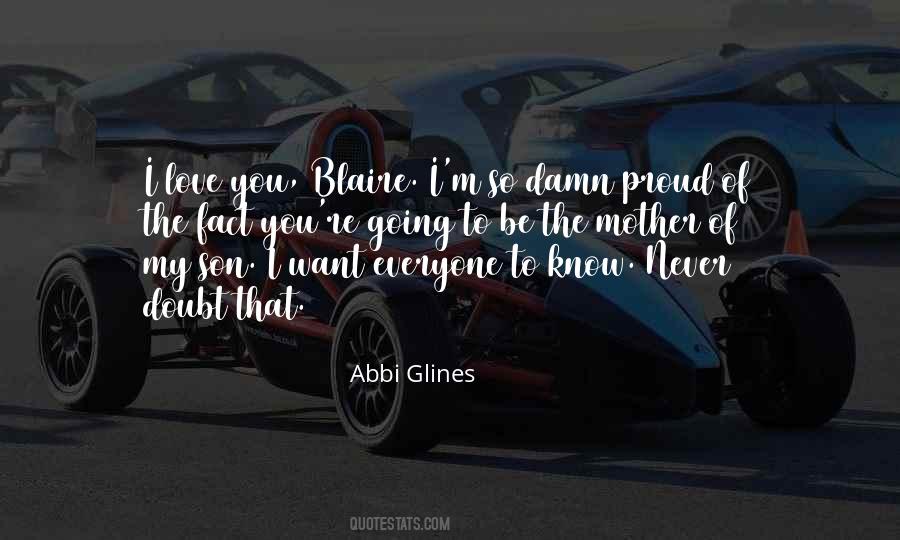 Quotes About So Proud Of You #585147