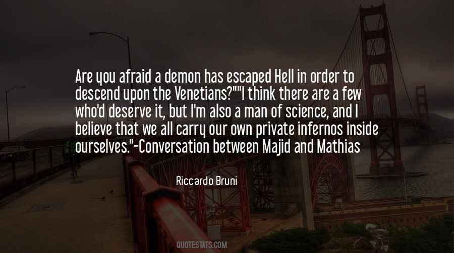 Quotes About Demons And Hell #1375260