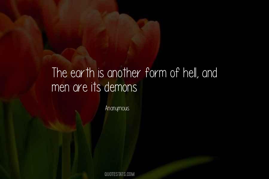 Quotes About Demons And Hell #1770066