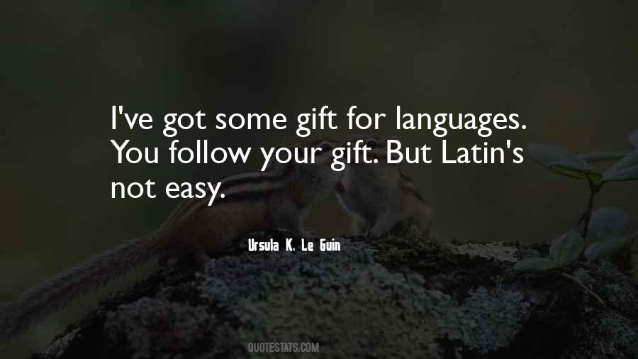 Quotes About Latin #1426939