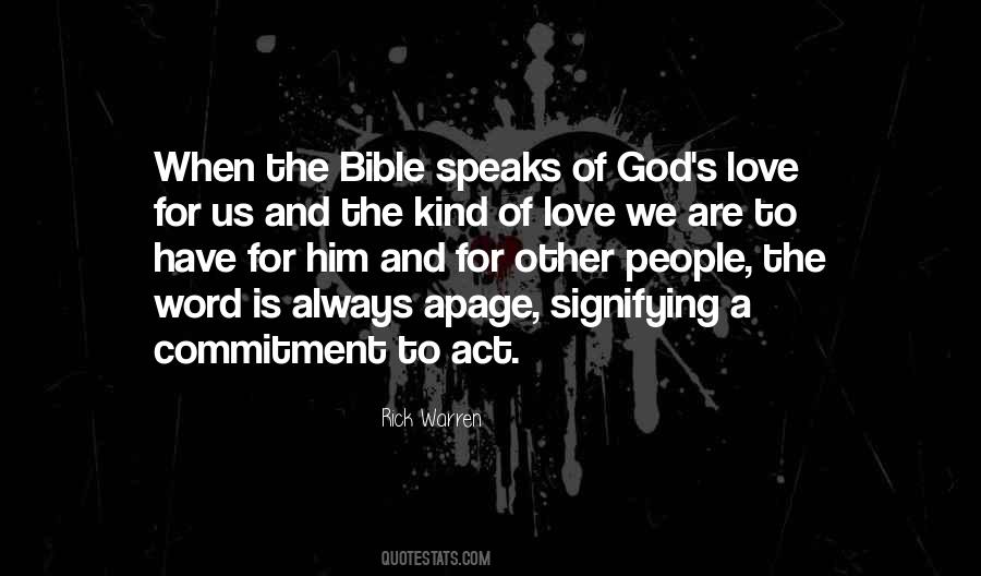 Quotes About Love Godly #342208
