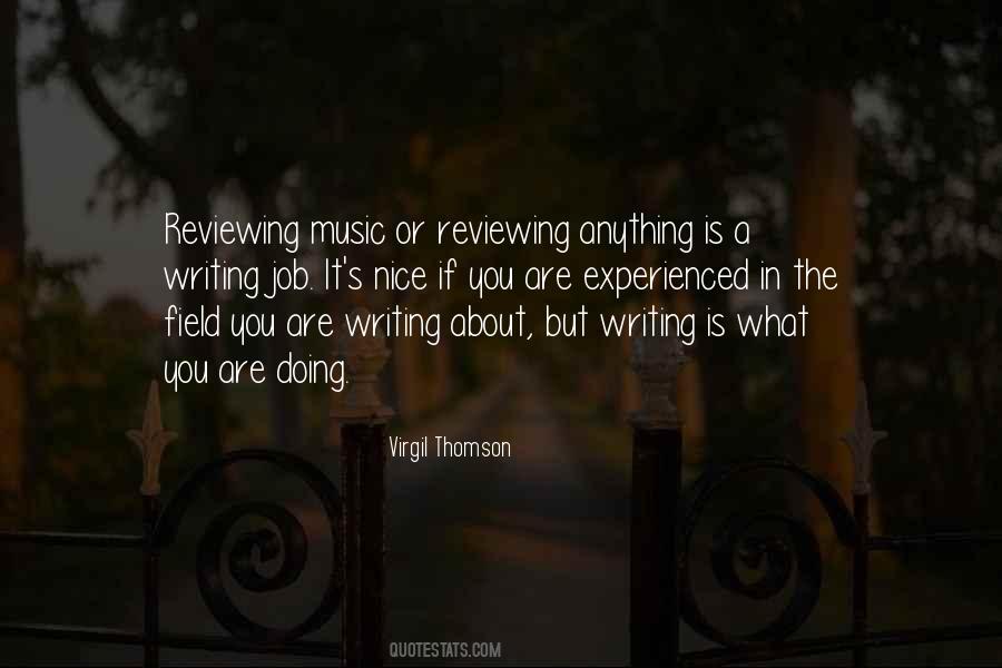 Quotes About Reviewing #1218442