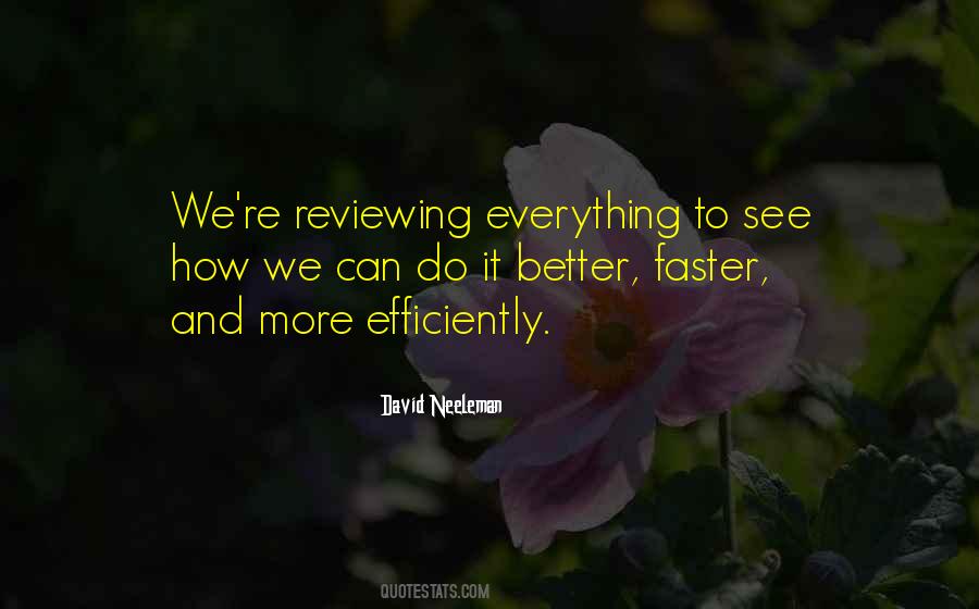Quotes About Reviewing #322265