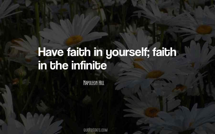 Quotes About Infinite Faith #1149682