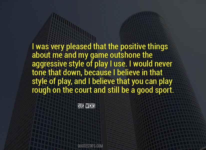 Positive Sports Quotes #118627