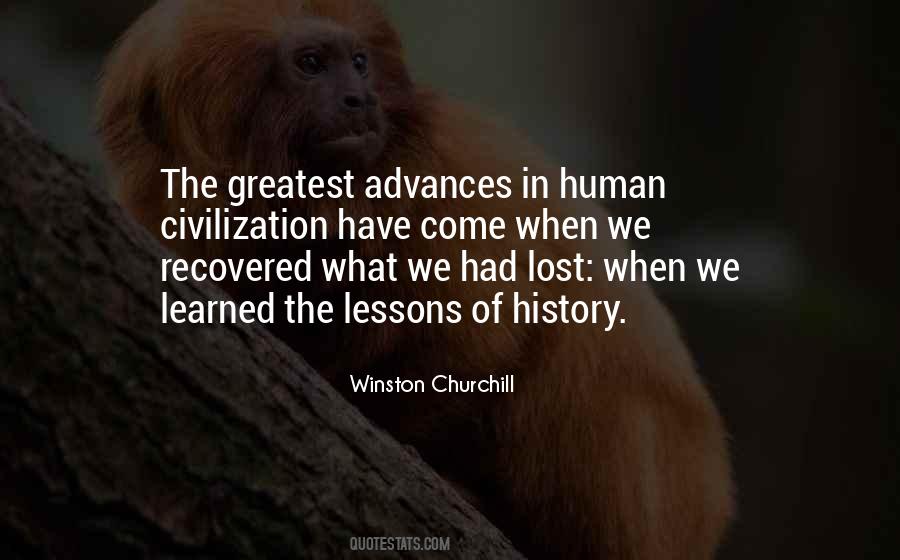 Quotes About Lessons Of History #1705165