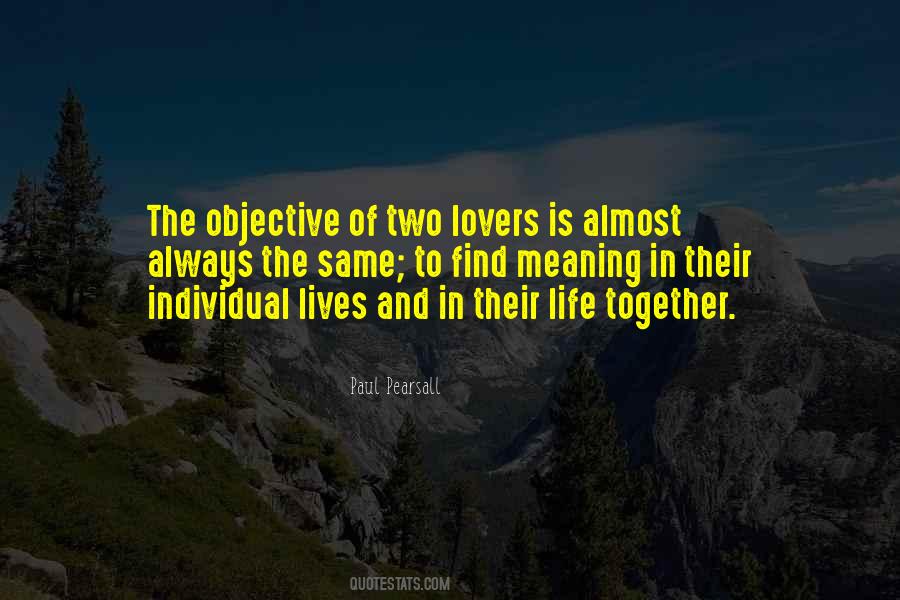 Quotes About Almost Lovers #873270