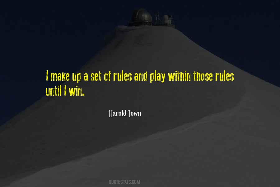 Set Of Rules Quotes #1194583