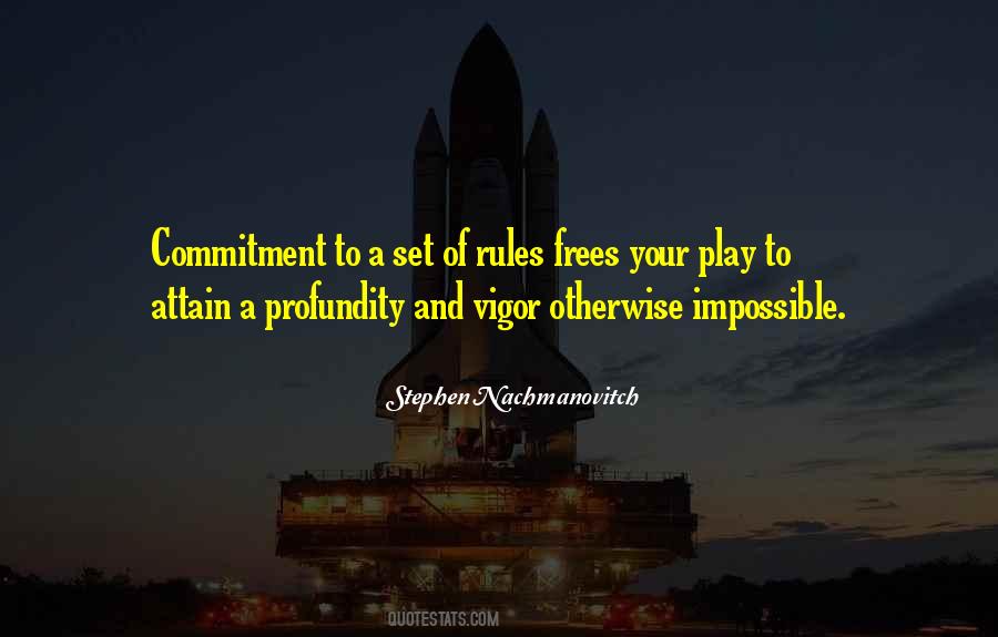 Set Of Rules Quotes #1268281