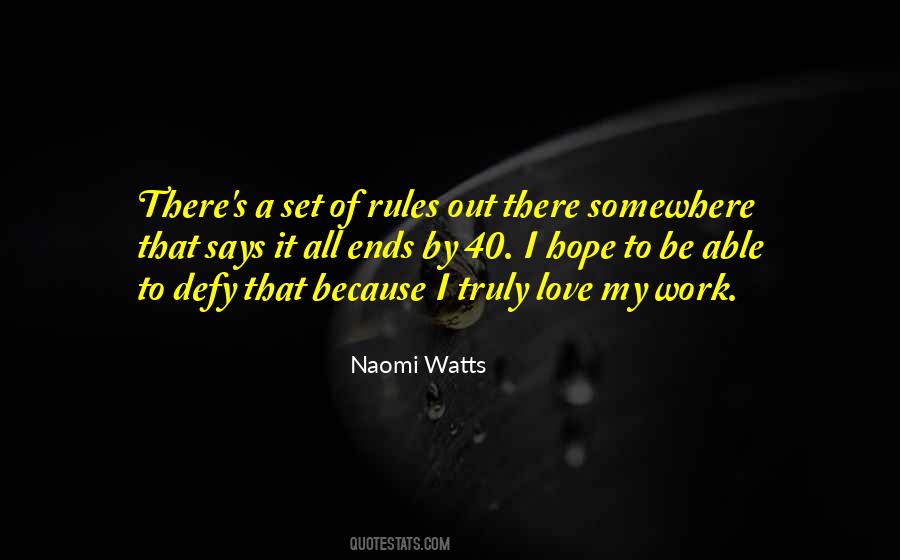 Set Of Rules Quotes #1720205