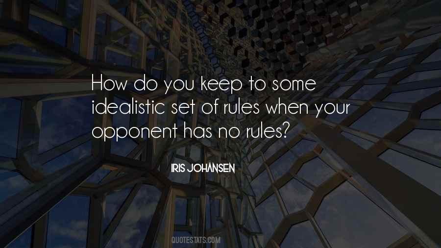 Set Of Rules Quotes #402032