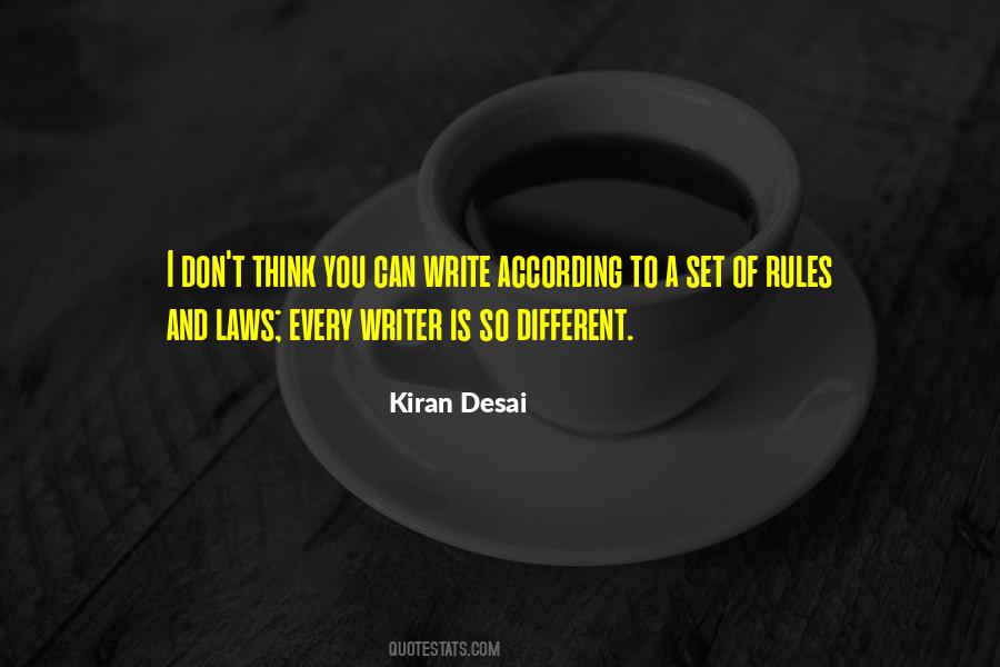 Set Of Rules Quotes #483179