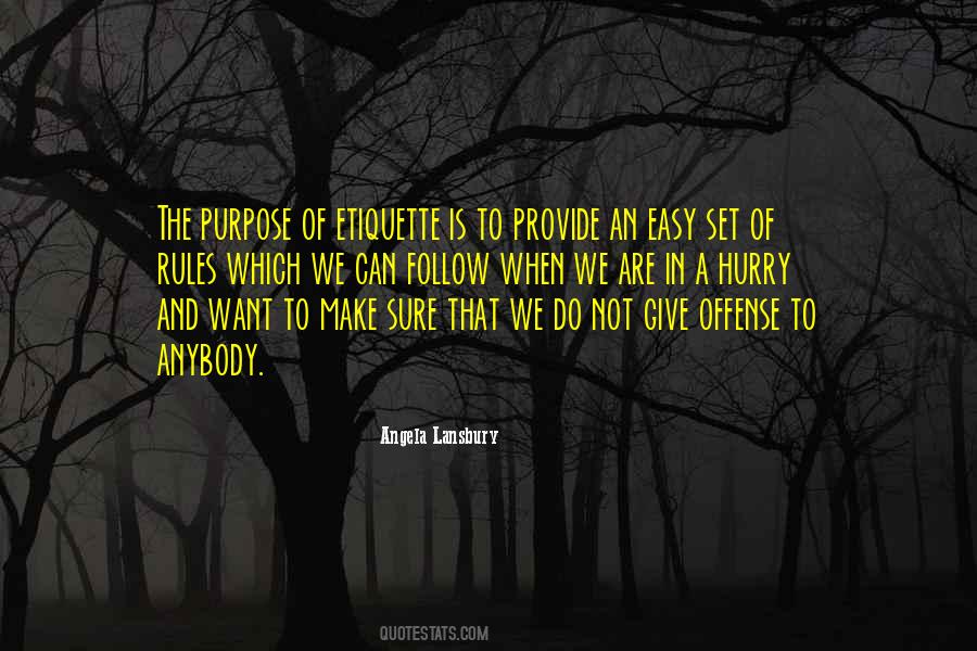 Set Of Rules Quotes #612799