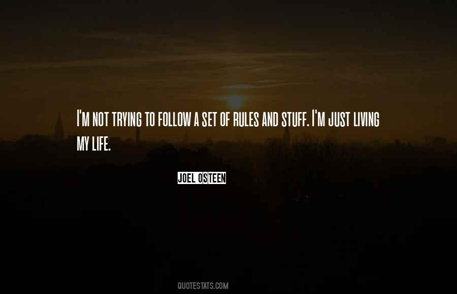Set Of Rules Quotes #745304