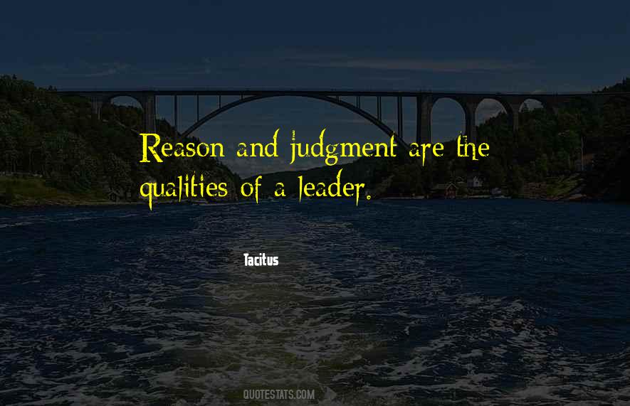 Leader Qualities Quotes #1051061