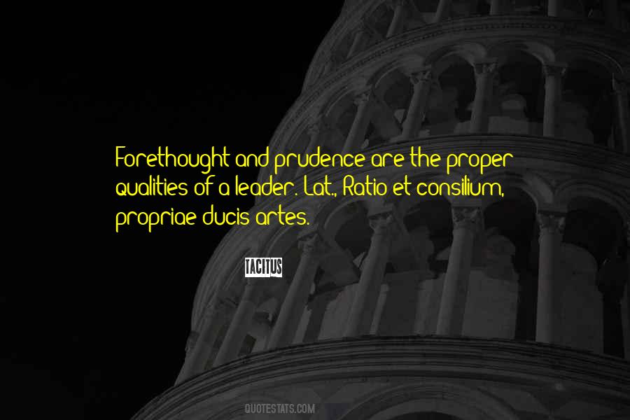 Leader Qualities Quotes #1598677