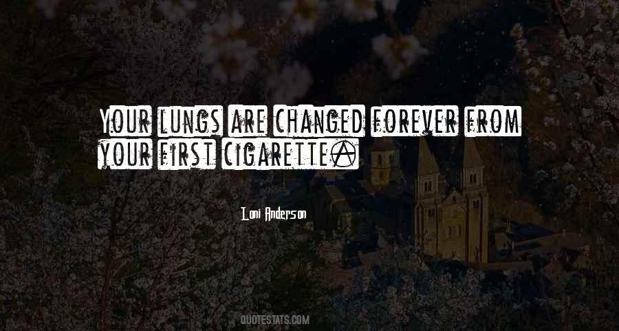 Forever Changed Quotes #373800