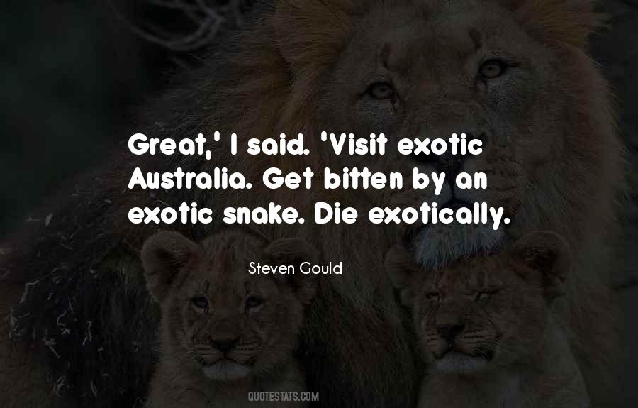 Quotes About Exotic #1141035