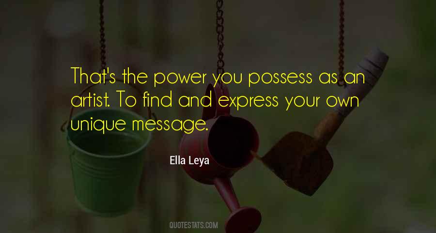Quotes About Unique #1607604