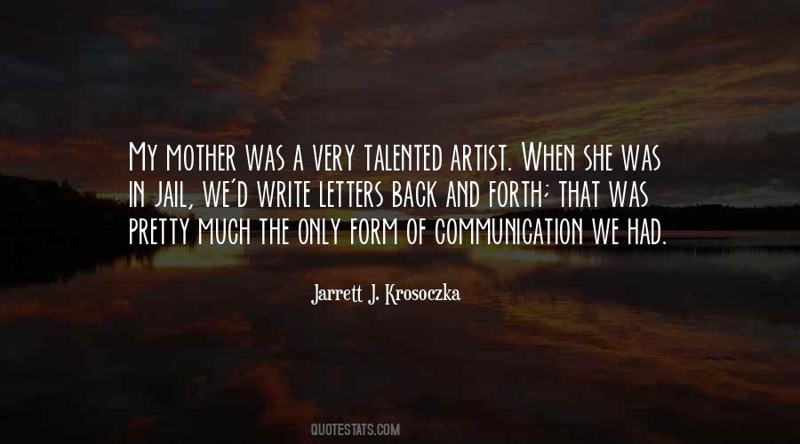 Talented Artist Quotes #832044