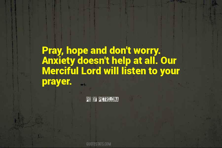 Quotes About Hope And Prayer #1259386