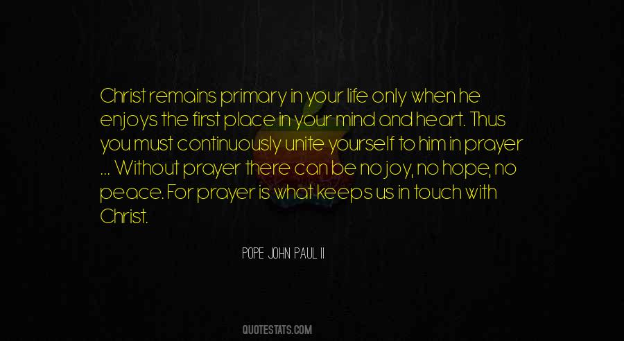 Quotes About Hope And Prayer #1602634