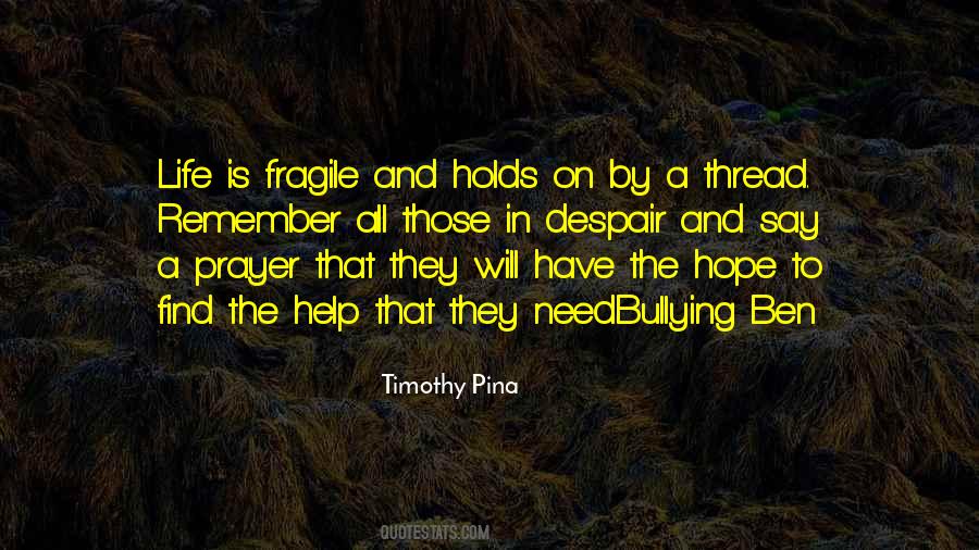 Quotes About Hope And Prayer #650026