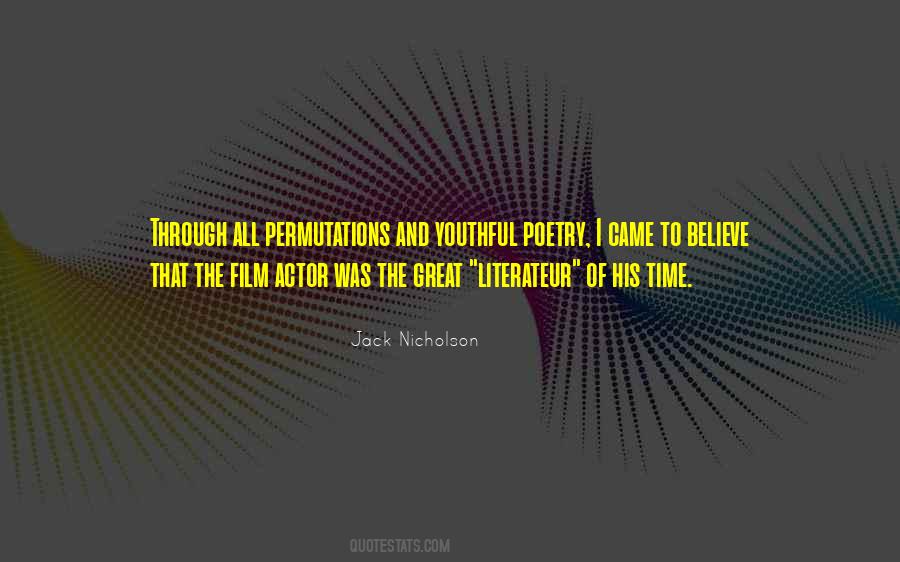 Quotes About Permutations #1380121