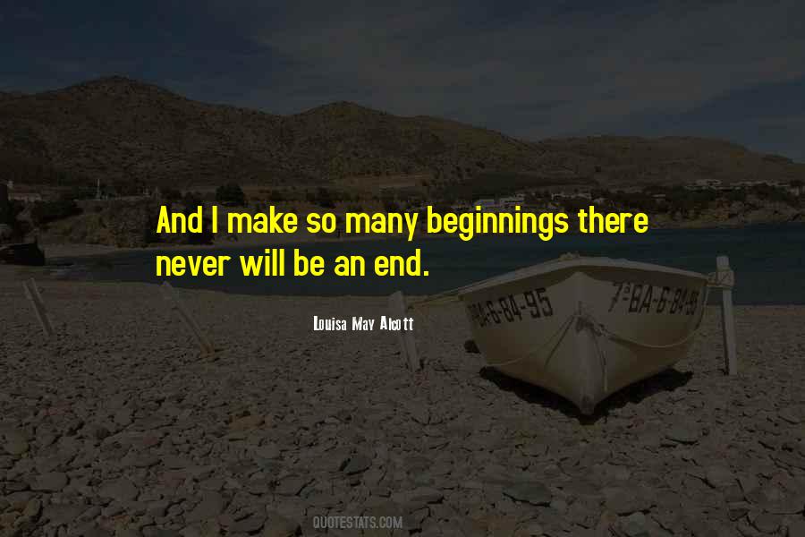 Quotes About Beginnings #1051771