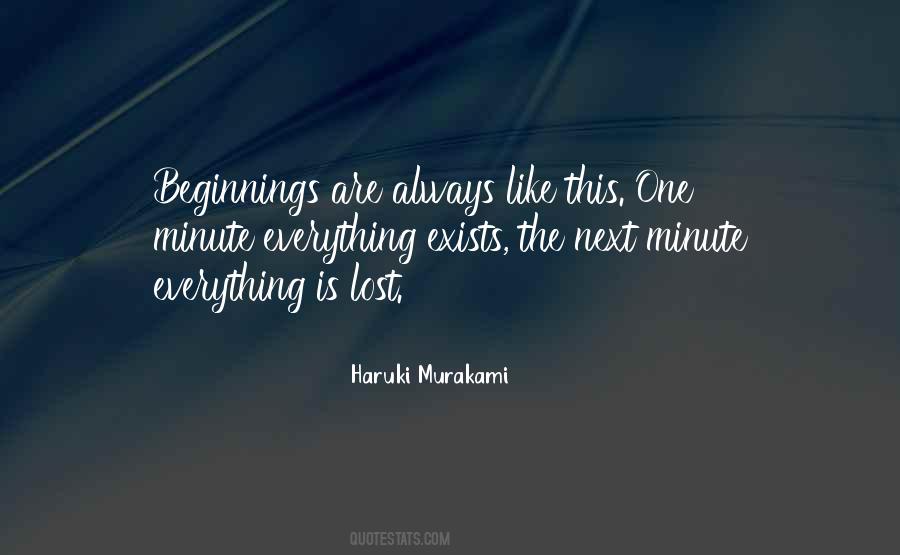 Quotes About Beginnings #1333032
