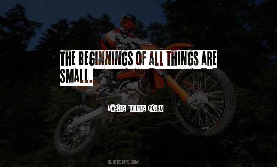 Quotes About Beginnings #1429368