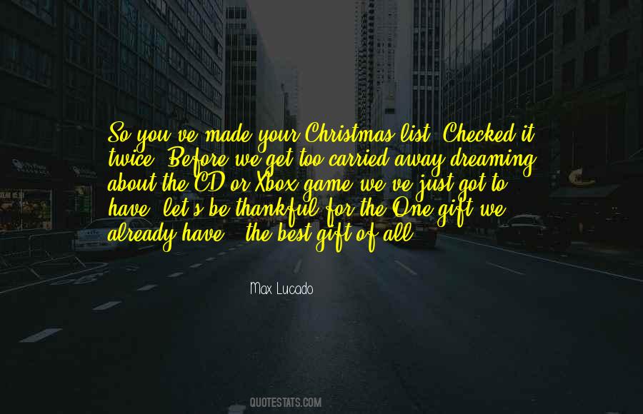 Quotes About Christmas Max Lucado #1204122