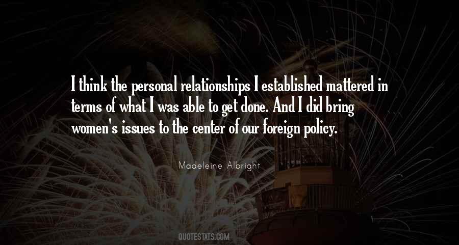 Quotes About Personal Relationships #429309