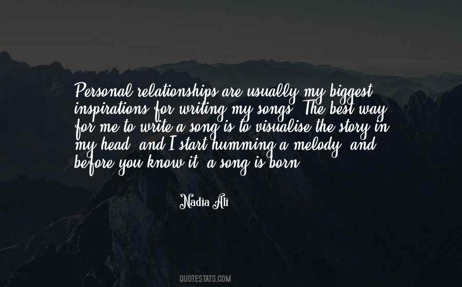 Quotes About Personal Relationships #930485