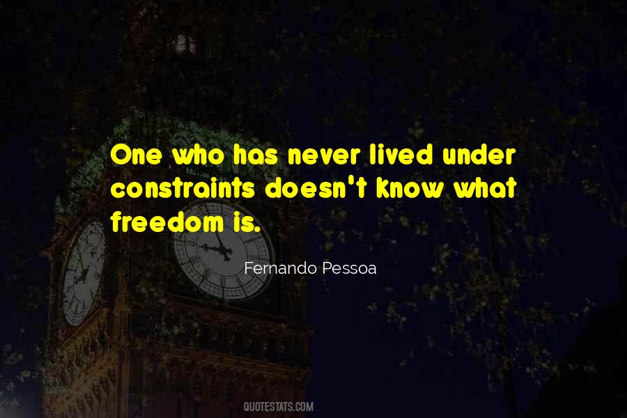 Quotes About Constraints #1172402