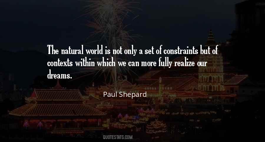 Quotes About Constraints #1668867