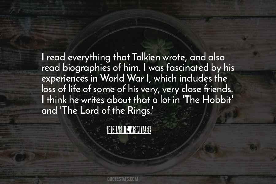 Quotes About Life Tolkien #588027