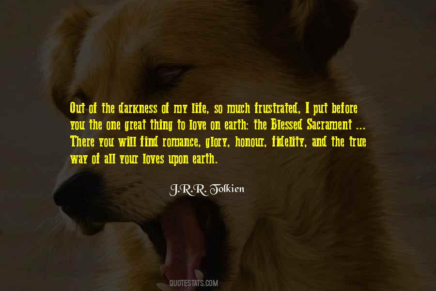 Quotes About Life Tolkien #606670