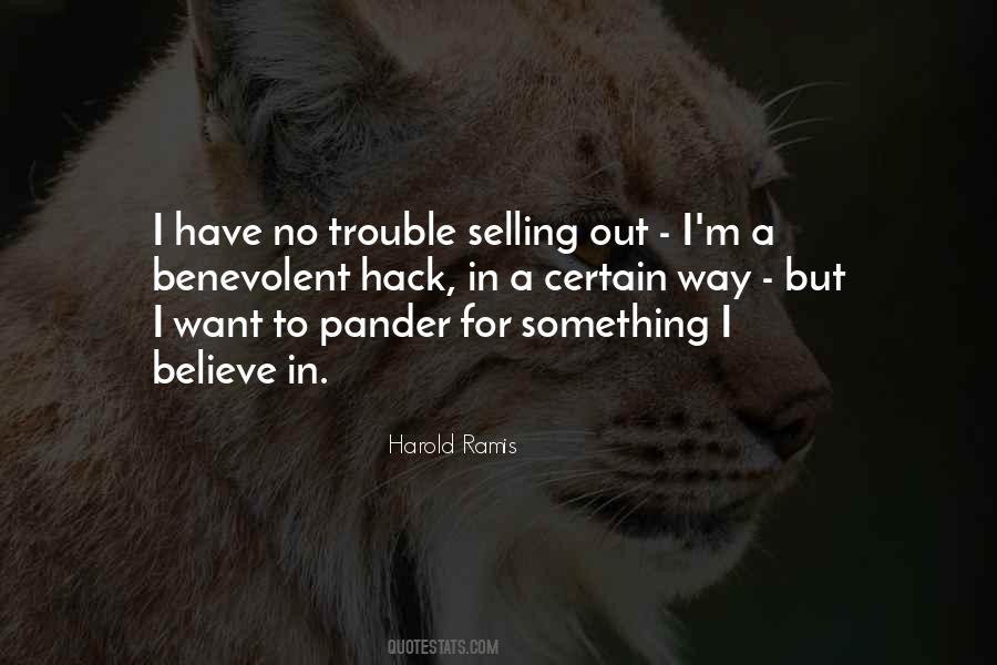 Quotes About Selling Out #1122307