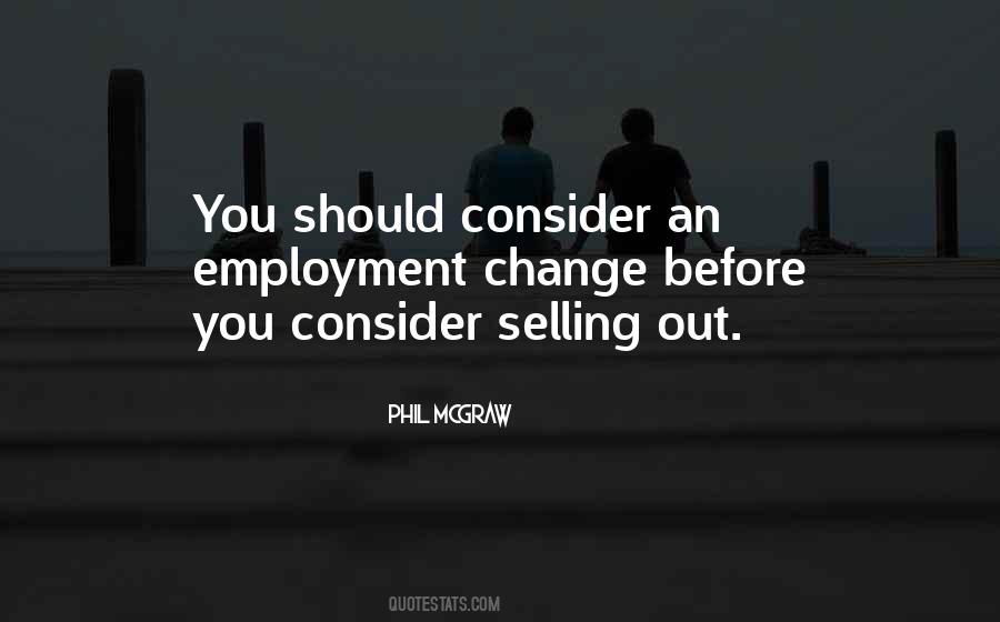 Quotes About Selling Out #1284475