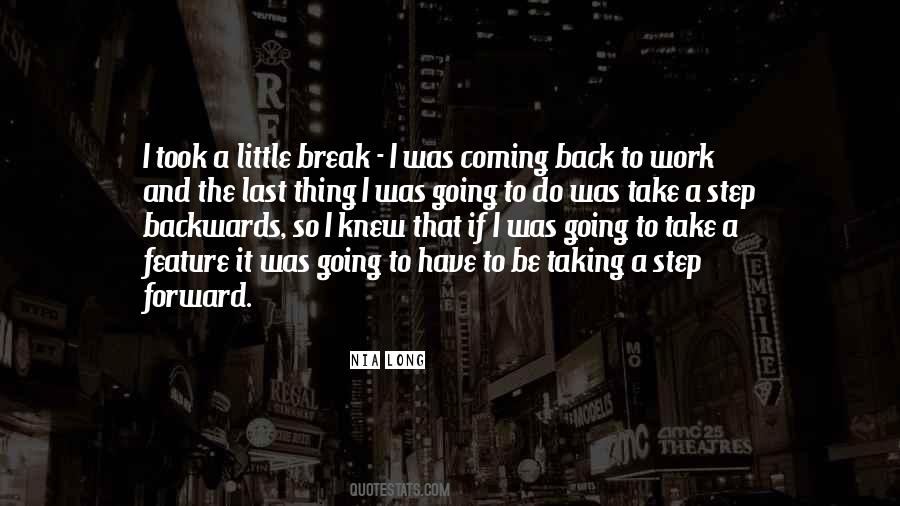 Quotes About Coming Back #1069245