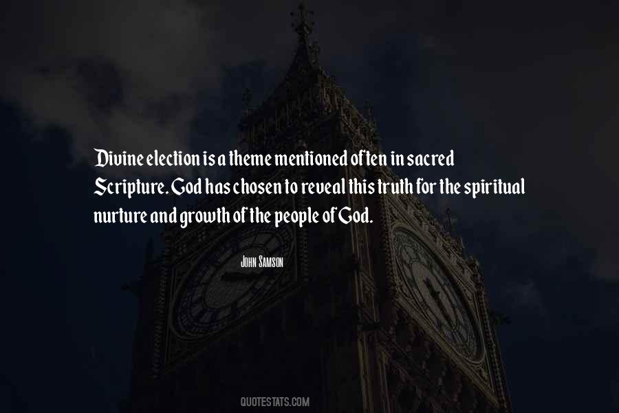 God Chosen Quotes #301769