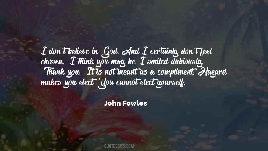 God Chosen Quotes #572613