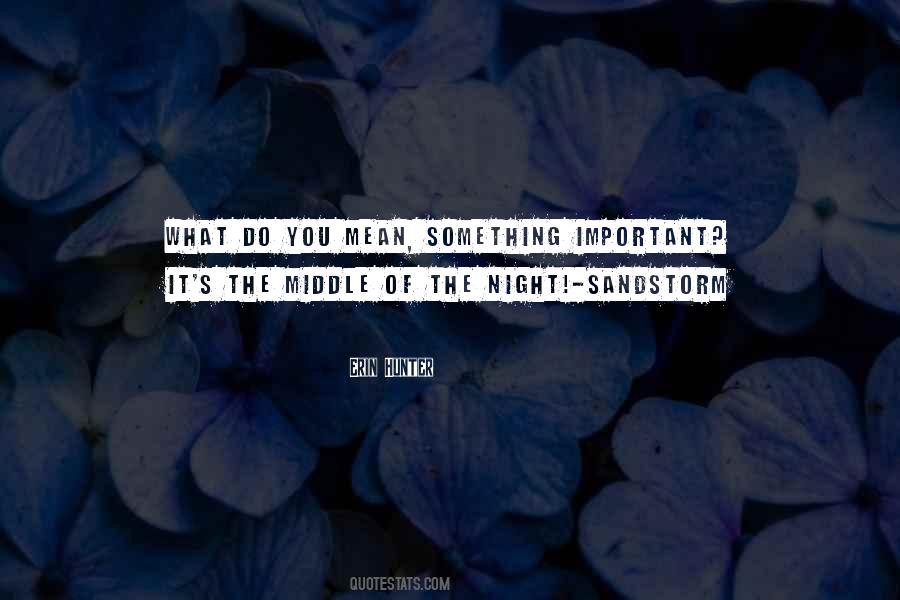 Quotes About The Middle Of The Night #1217521