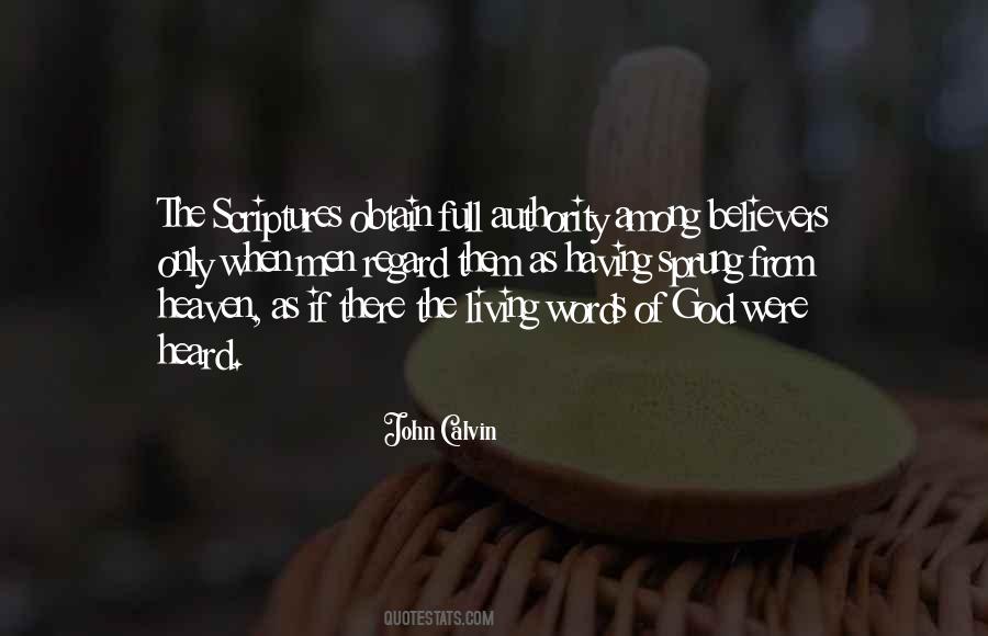 Quotes About Scriptures #1291912